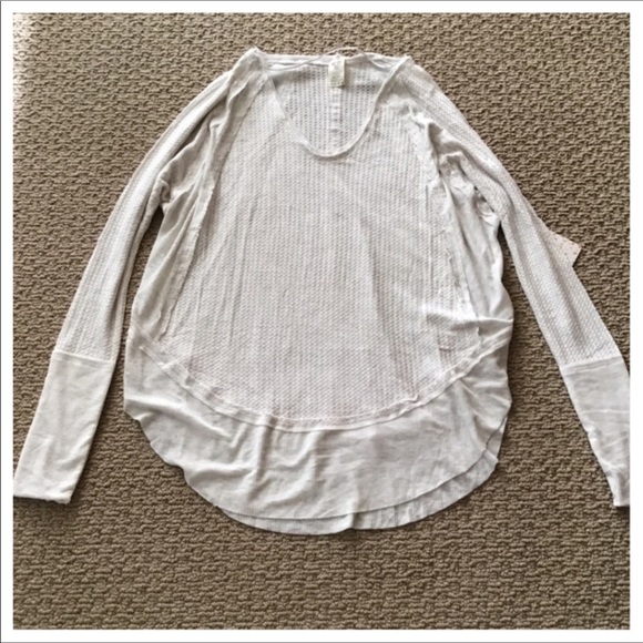 Free People Oatmeal Catalina Thermal Tunic. NWT. - Picture 7 of 7